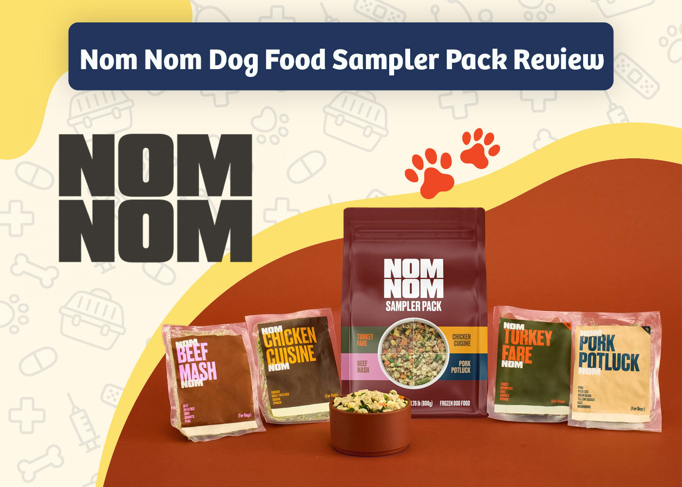 Nom Nom Dog Food Sampler Pack Review 2024 Our Expert s Opinion PangoVet