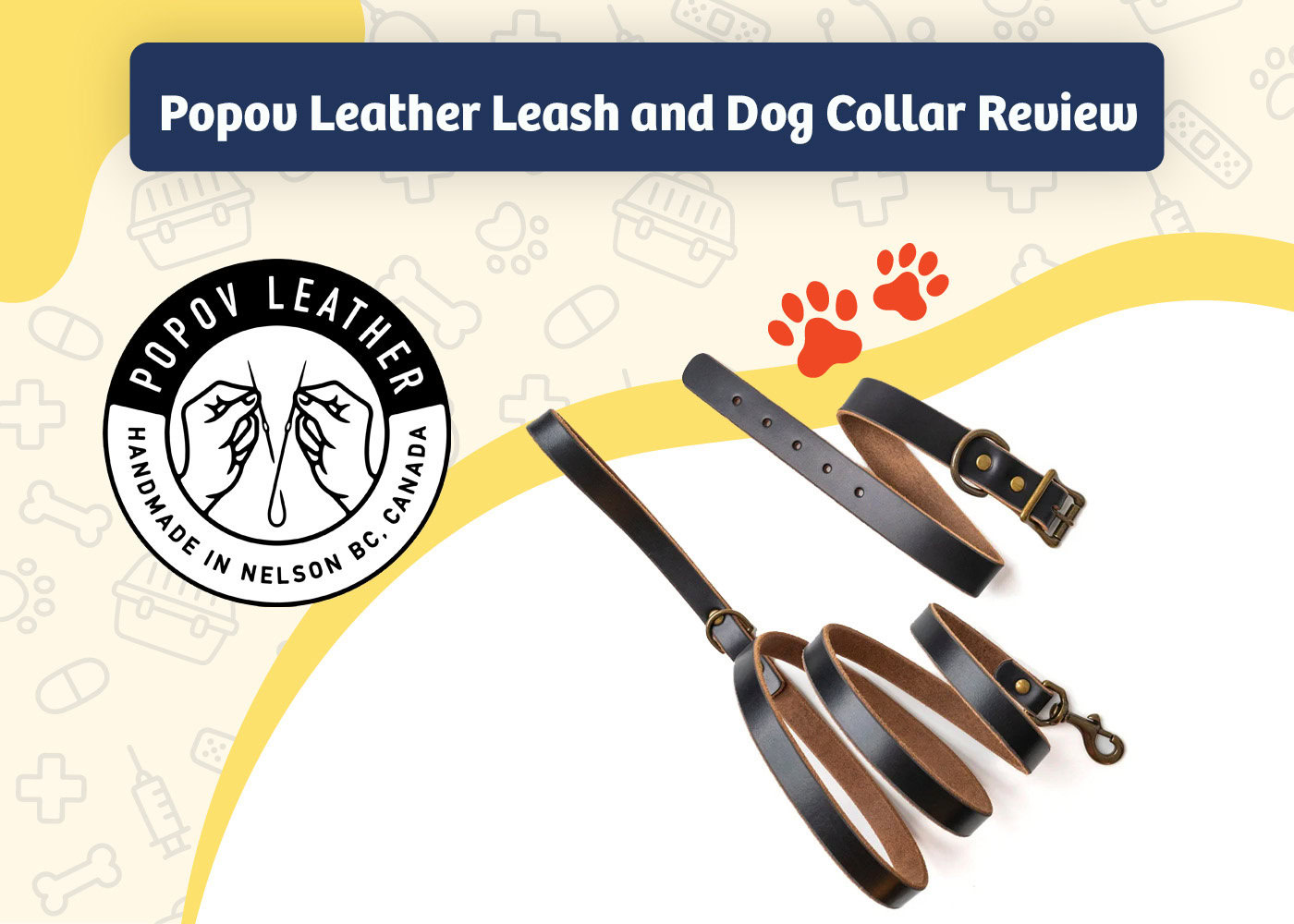 PangoVet_Review_Popov Leather Leash and Dog Collar Review