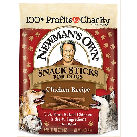 Newman’s Own Snack Sticks Dog Treats 