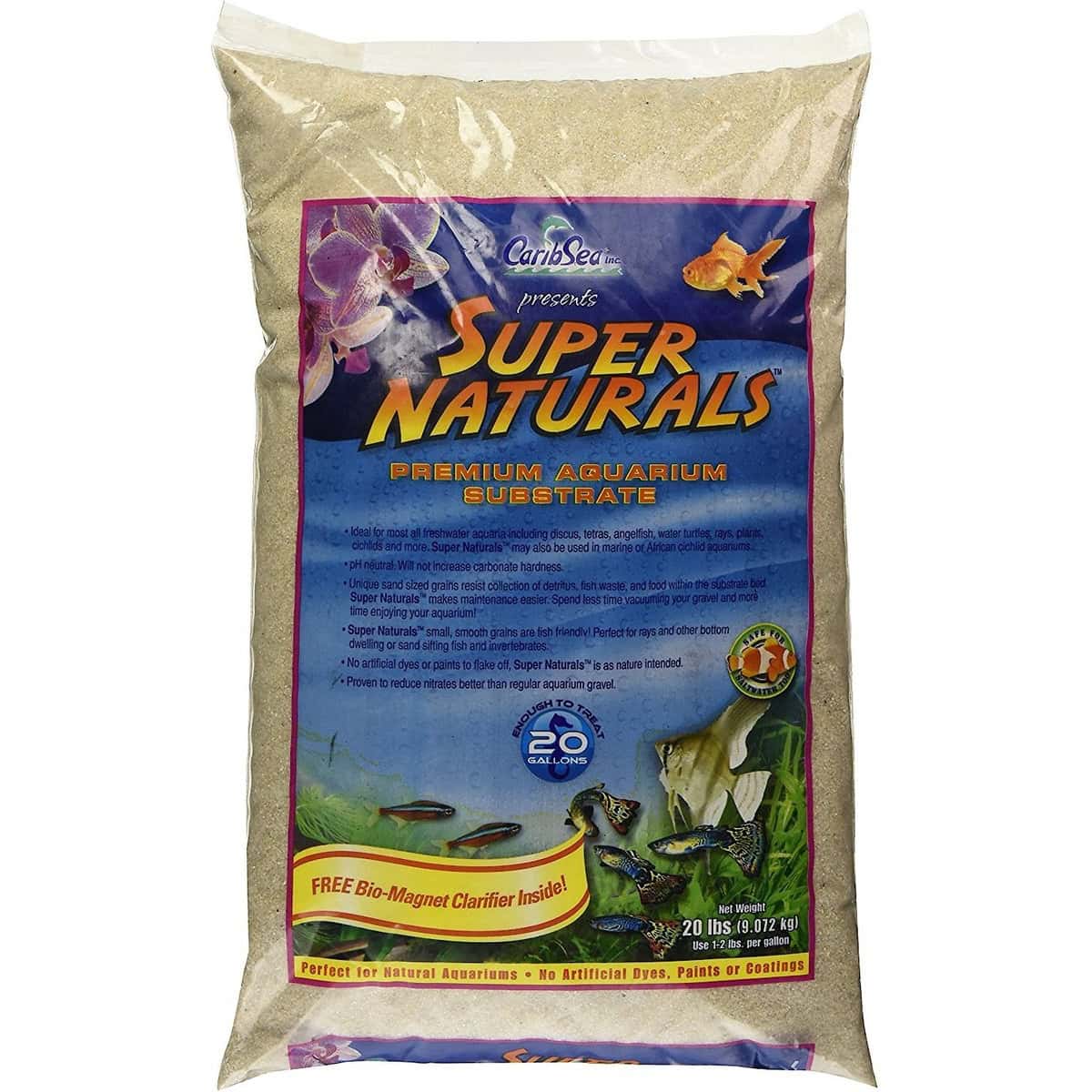 CaribSea Super Naturals Crystal River Freshwater Sand 