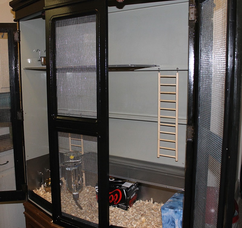 Upcycled Hutch House