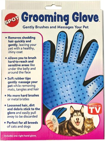 Ethical Pet Spot Grooming Glove, 9-in