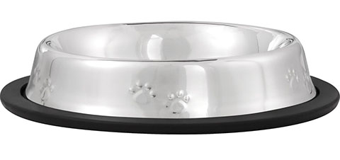 Frisco Non-Skid Stainless Steel Dish Dog Bowl