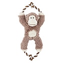 Frisco Plush with Rope Monkey Toy