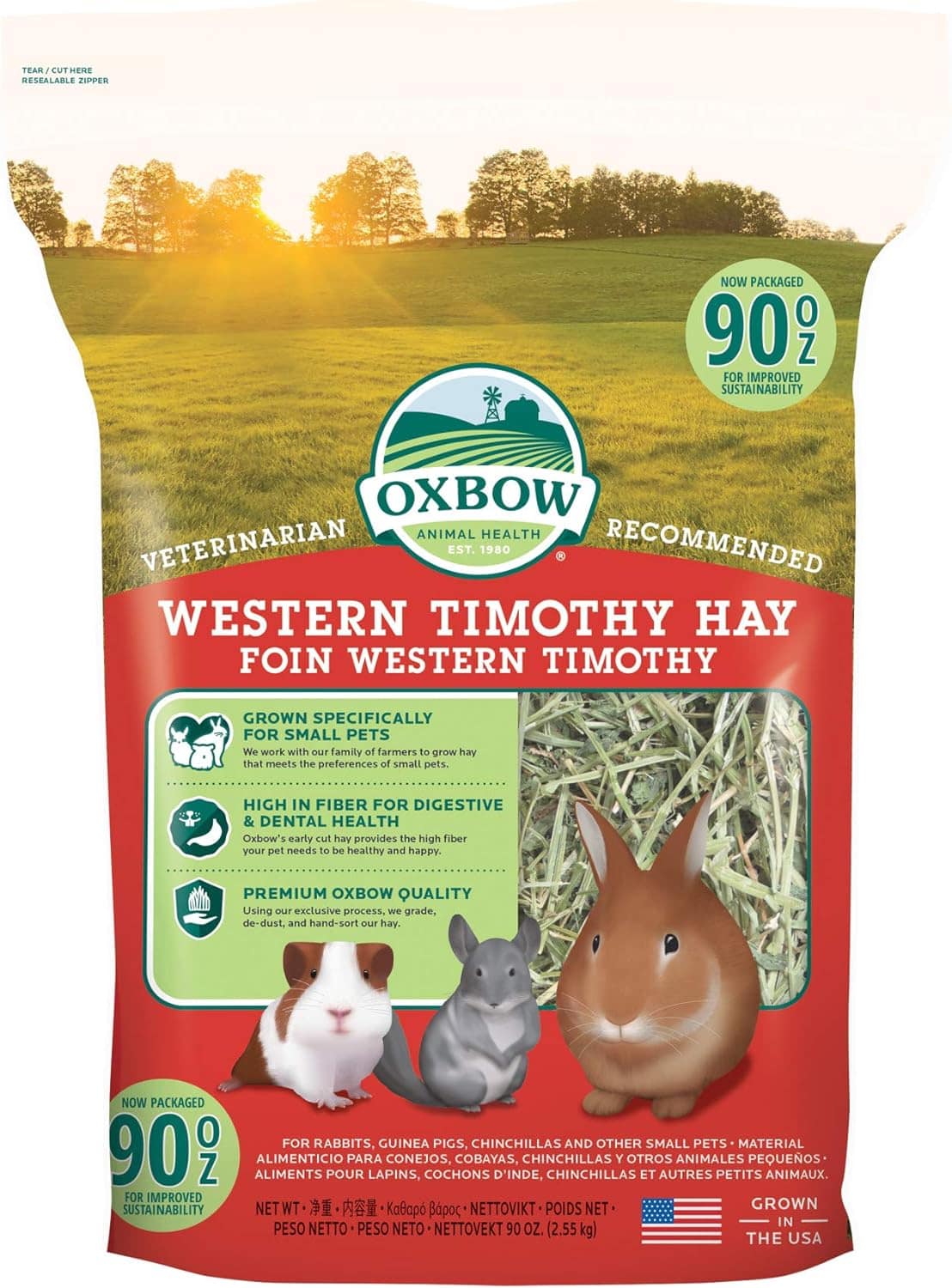 Oxbow Western Timothy Rabbit Hay