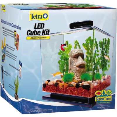 Tetra LED Cube Kit Fish Aquarium