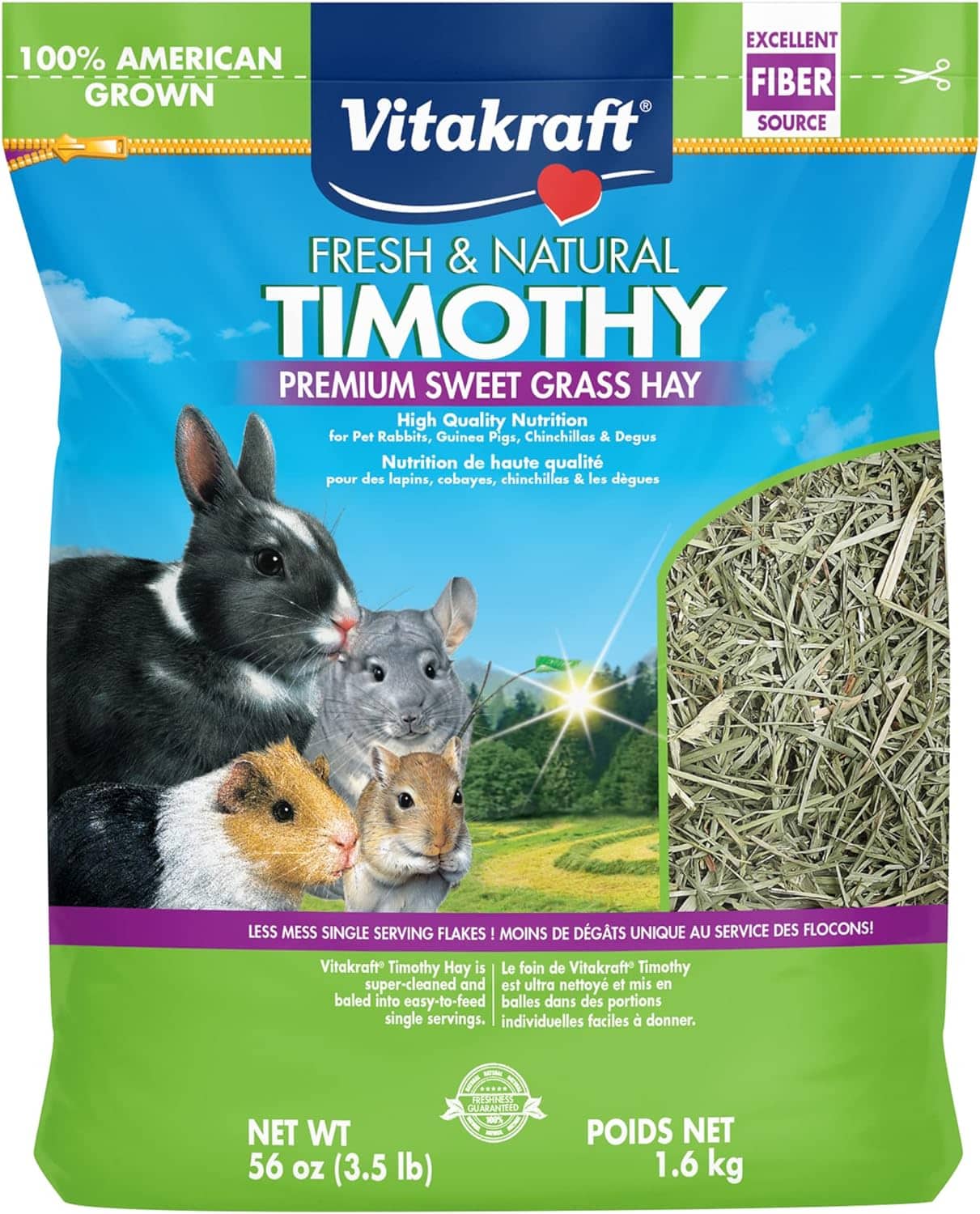 Vitakraft Timothy Grass Hay for Rabbits
