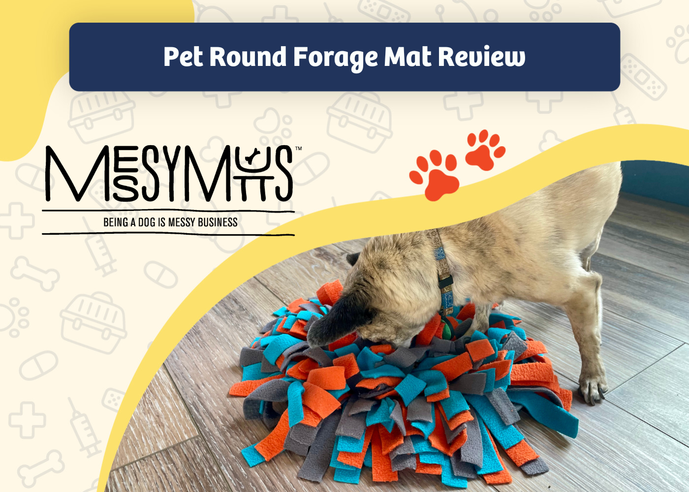 Messy Mutts Round Forage Mat Review 2024: Pros and Cons of This Interactive Feeder