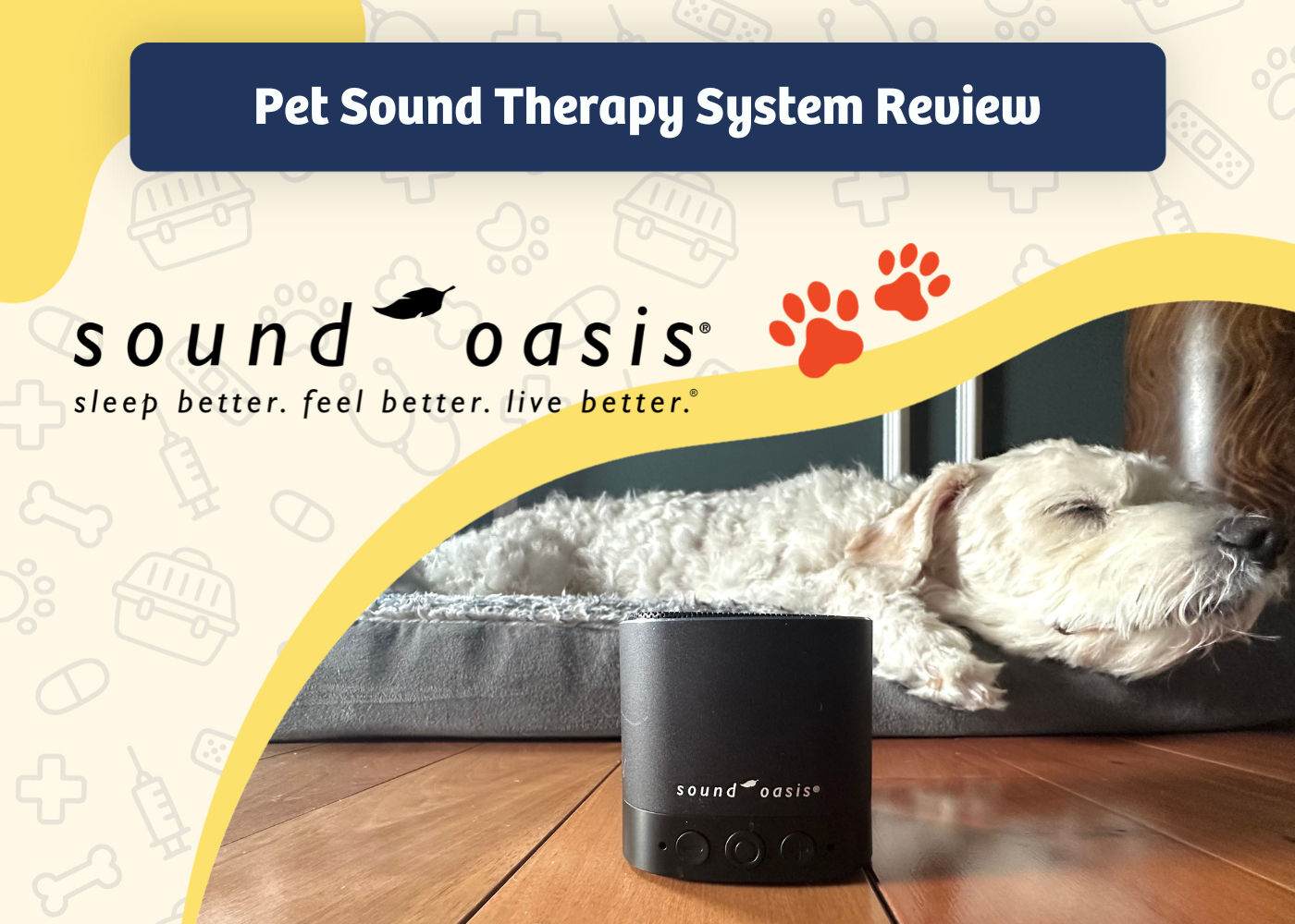 Sound Oasis Pet Sound Therapy System Review 2025: Vet Approved Benefits & Our Verdict