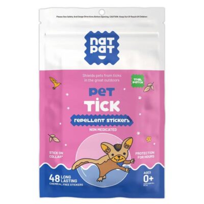 Pet Tick Repellent Stickers