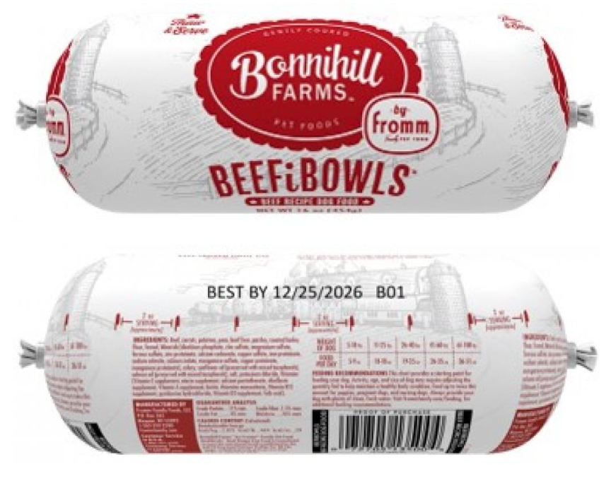 Fromm Family Foods Bonnihill Farms BeefiBowls Beef Recipe Recall