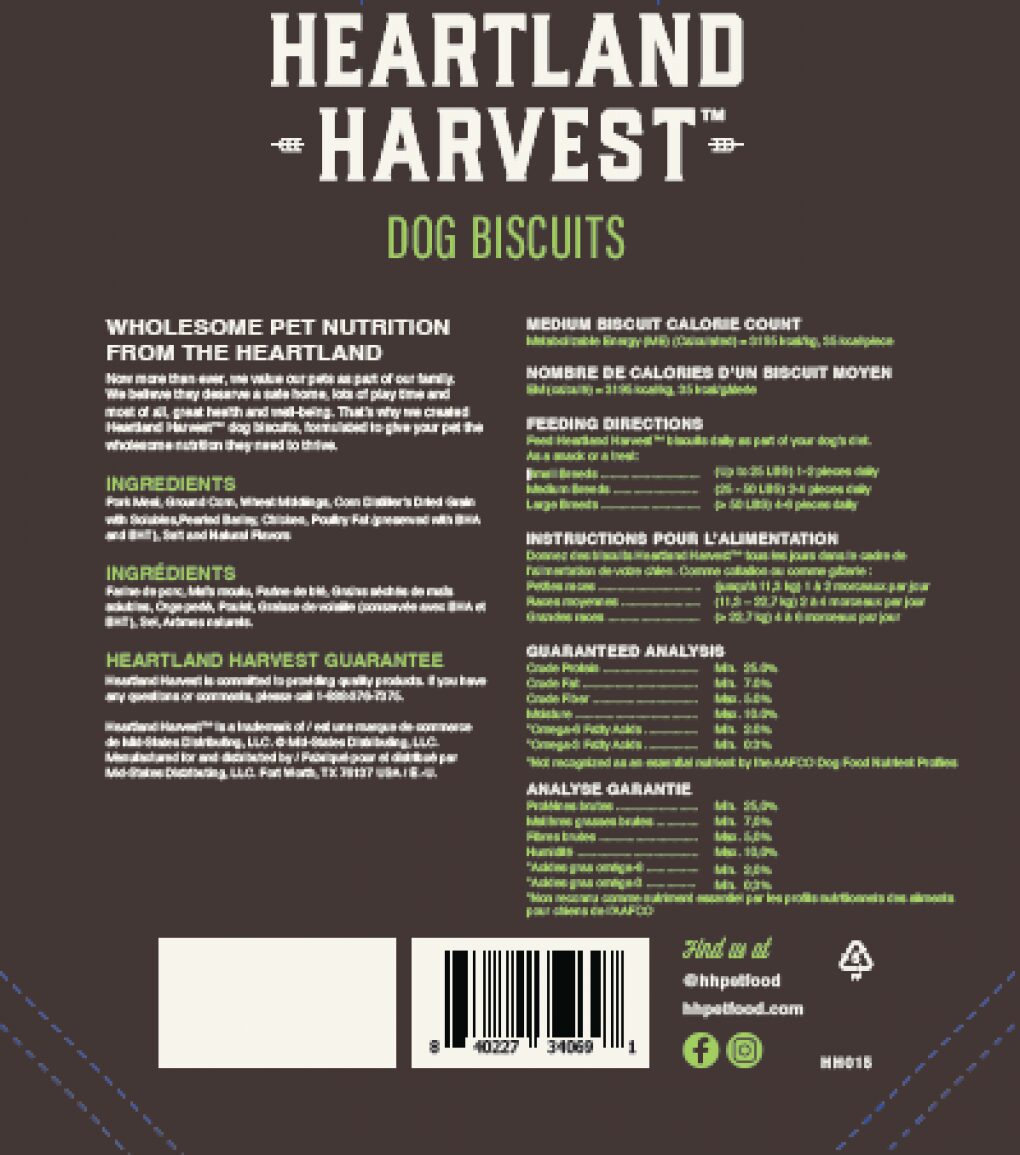 Heartland Harvets Dog Biscuits 2